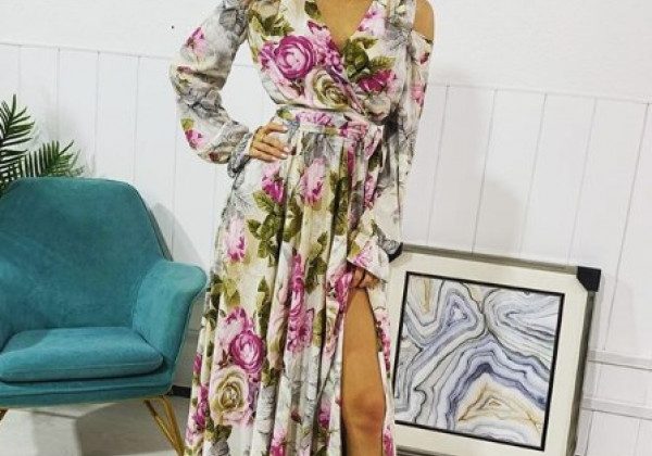 Наймодніші довгі сукні на літо 2020 - фото