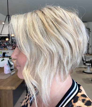 Стрижка розмитий боб Стрижка розмитий боб