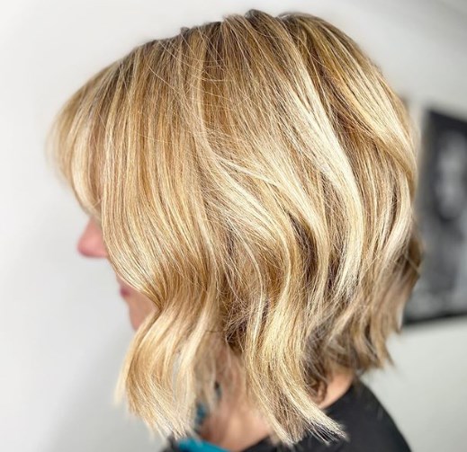 Стрижка розмитий боб Стрижка розмитий боб