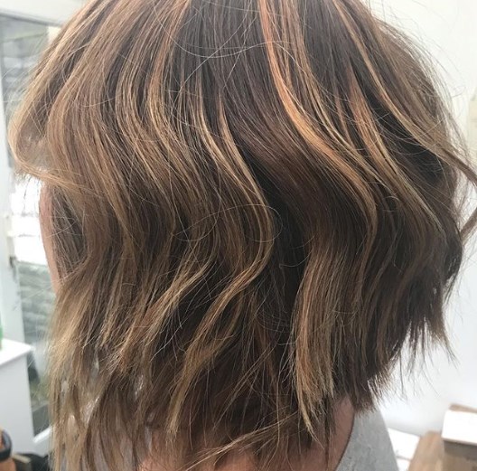 Стрижка розмитий боб Стрижка розмитий боб