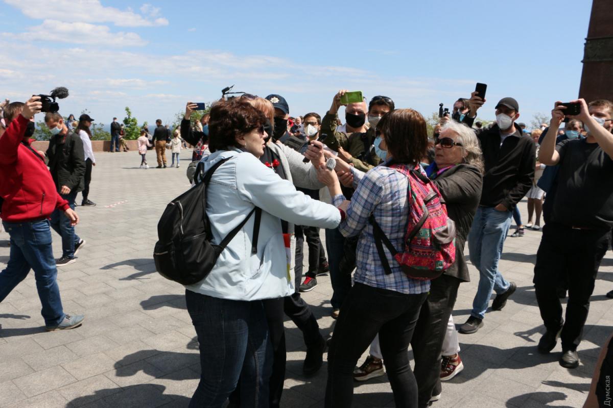 В Одессе произошли стычки на торжествах ко Дню победы