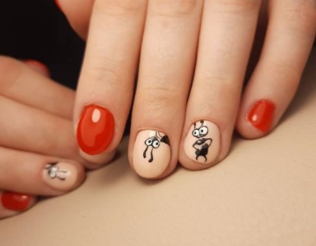 Літній манікюр на короткі нігті Літній манікюр на короткі нігті