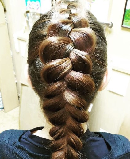 Классическая французская коса / Instagram