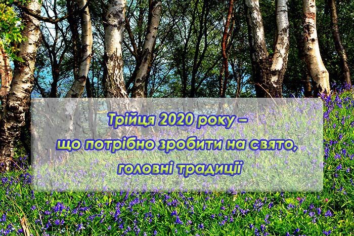 Трійця 2020 - що потрібно зробити на свято, головні традиції Трійця 2020 - що потрібно зробити на свято, головні традиції