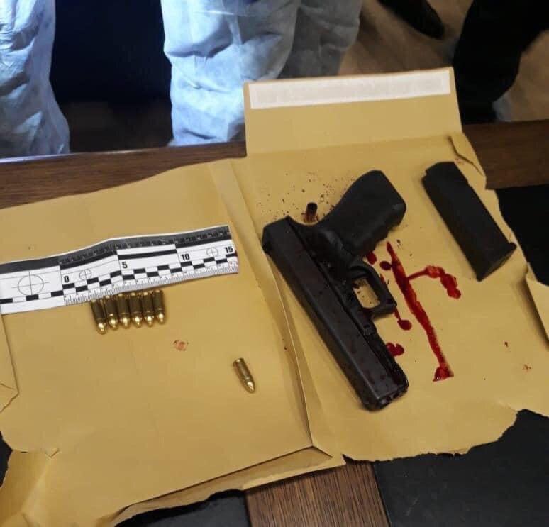 Фото с місця загибелі Валерія Давиденка