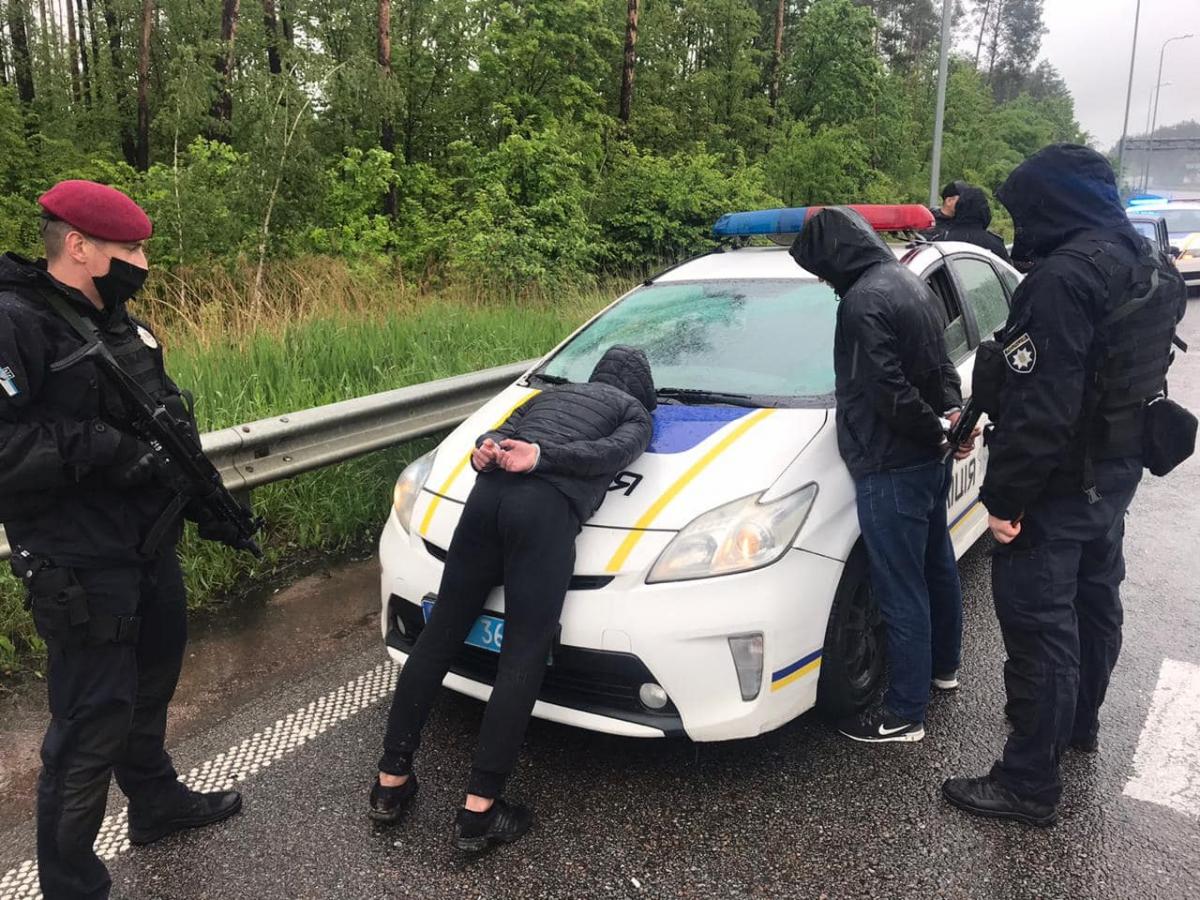 Затримання учасників перестрілки в Броварах