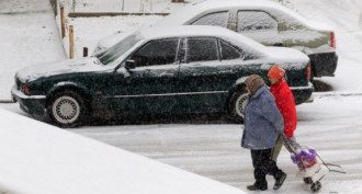 Уборка, снег,