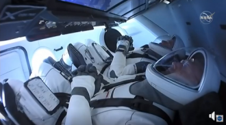 SpaceX показала всему миру свою космическую мощность / Фото: скриншот из видео