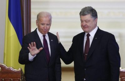 Порошенко, Байден