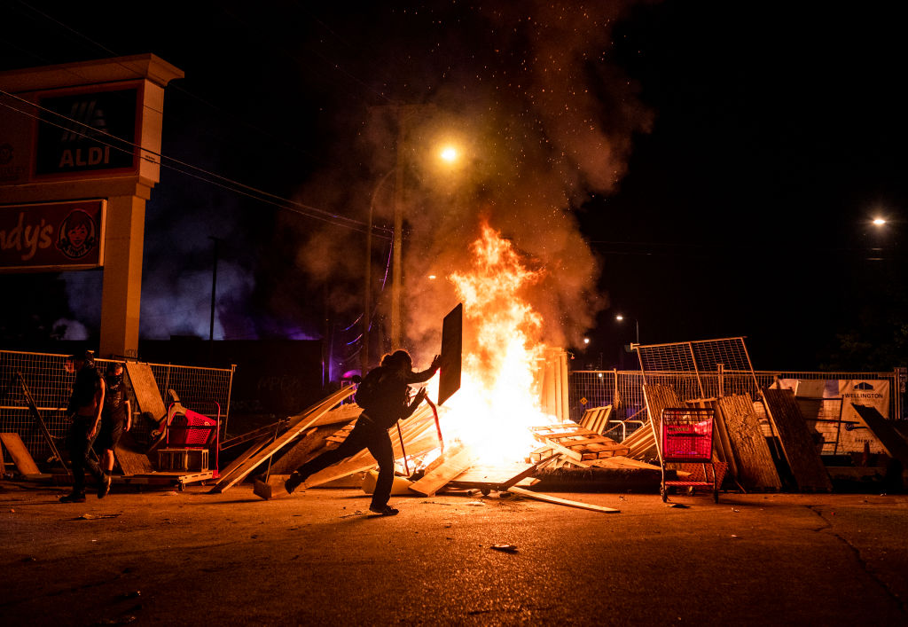 протесты в США протесты в США