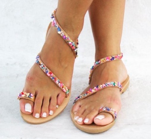 Босоніжки літо 2020 без підборів