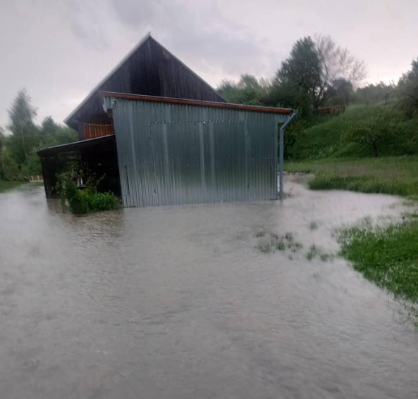 На Прикарпатті затопило частину села, у Мережі назвали причину На Прикарпатті затопило частину села, у Мережі назвали причину