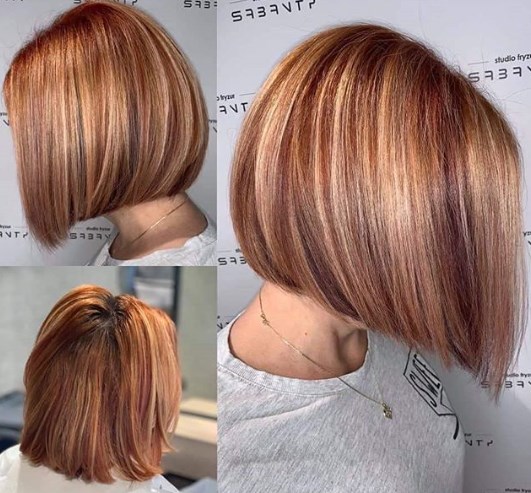 Стрижка боб 2020