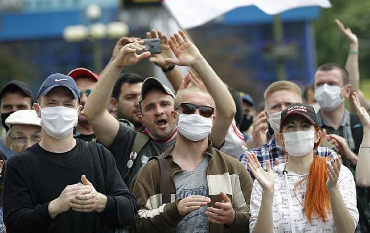 Акции протеста в Беларуси