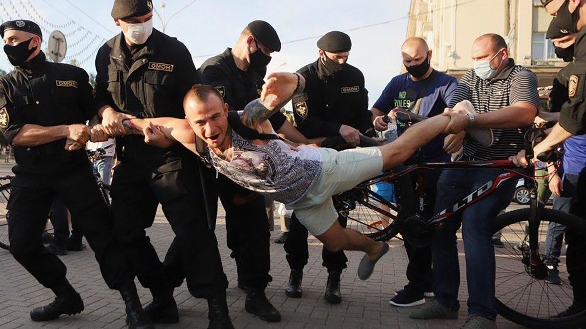 Акции протеста в Беларуси