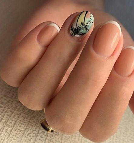 Літній манікюр на короткі нігті 2020 Літній манікюр на короткі нігті 2020