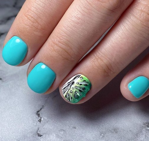 Літній манікюр на короткі нігті 2020 Літній манікюр на короткі нігті 2020