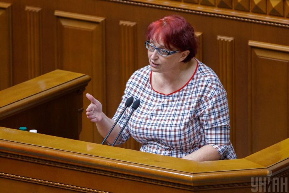 Нардеп Третьякова обвинила украинцев в отказе от погибших на Донбассе ради льгот