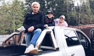 Диана Арбенина с детьми