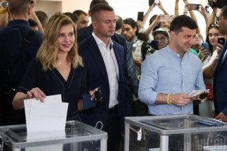 Владимир Зеленский, жена Владимир Зеленский, жена