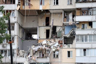 Вибух у житловому будинку в Києві