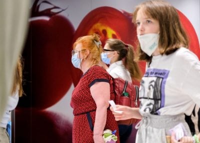 українці,маски,карантин