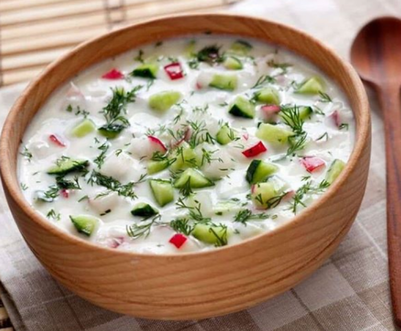 Лилия Ребрик поделилась своим рецептом приготовления окрошки