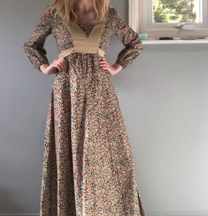 Модні сукні в стилі 70-х