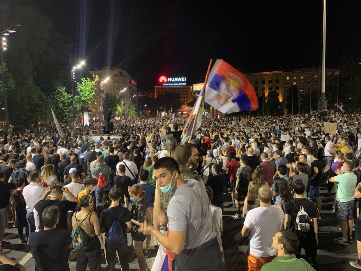 Протесты в Сербии Протесты в Сербии