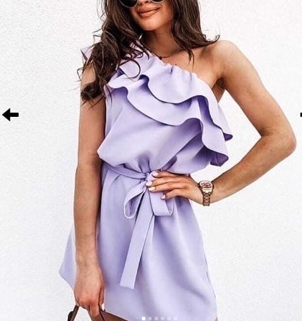 Модні сукні з воланами