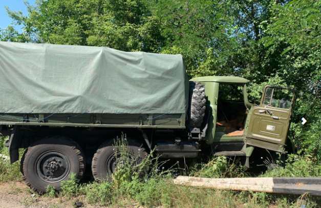 ДТП з вантажівкою Нацгвардії