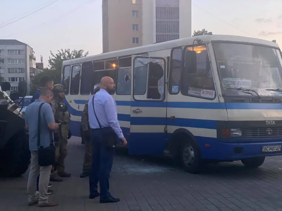 Затримання терориста в Луцьку