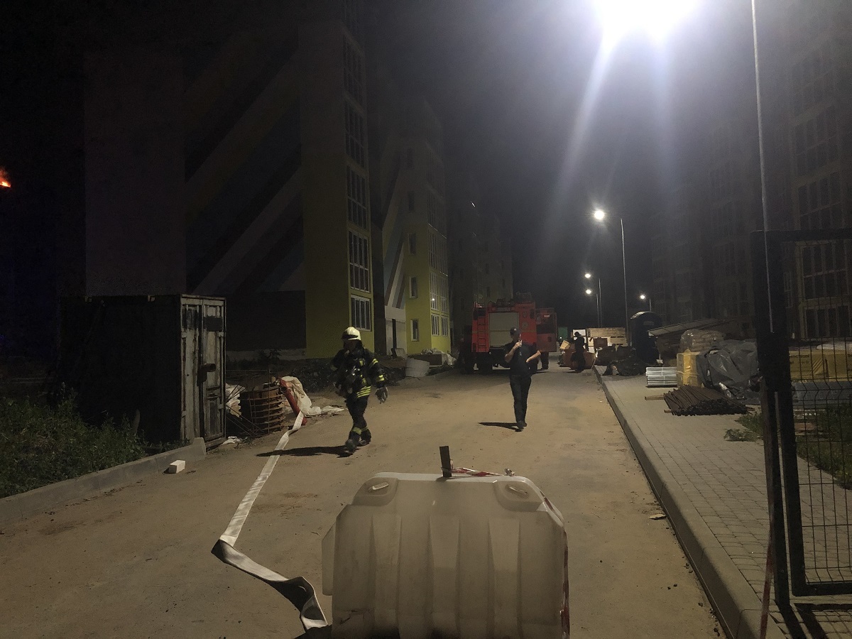Пожежа в ЖК в Києві Пожежа в ЖК в Києві