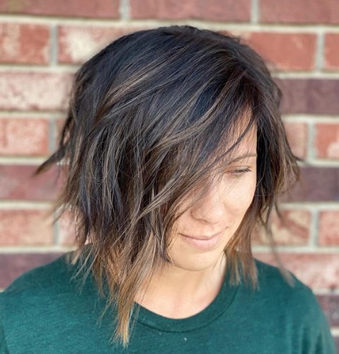 Жіноча стрижка перевернутий боб 2020