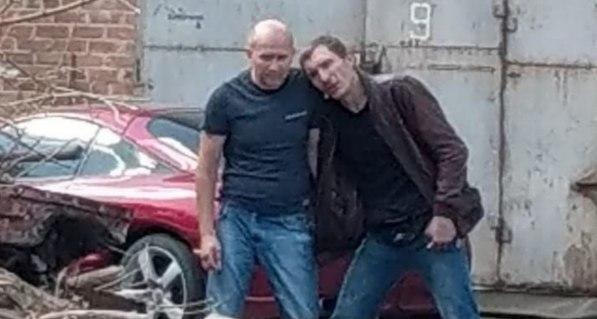 Террорист из Полтавы (справа)