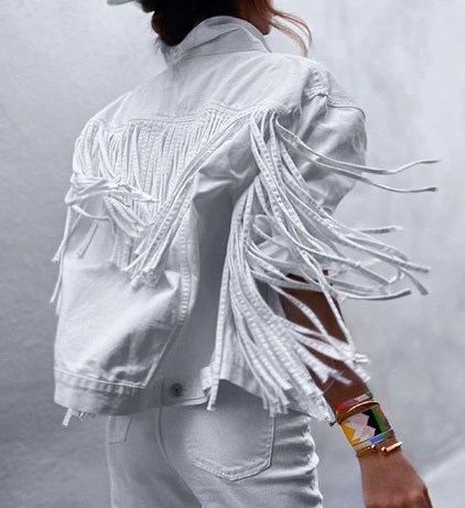 Модний одяг з бахромою 2020