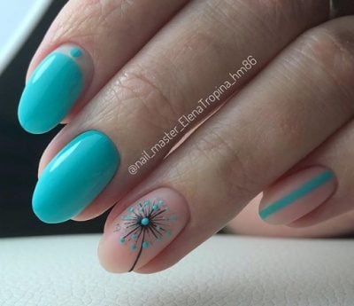 Бірюзовий манікюр зараз у тренді – 7 незрівнянних ідей дизайну нігтів