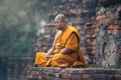 Медитация,монах,тибет