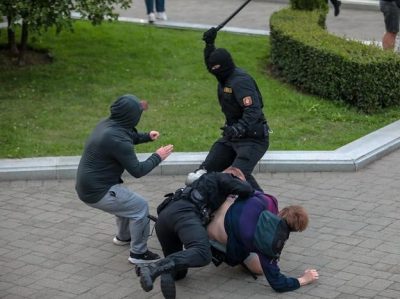 Білорусь протести омон