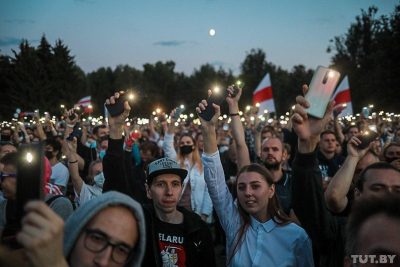 беларусь митинг