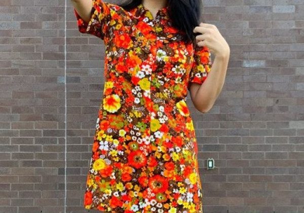 До нас стукають 70-і: в моді ці фантастичні сукні з принтами - фото