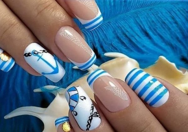 У тренди вибився мрійливий морський манікюр – фото