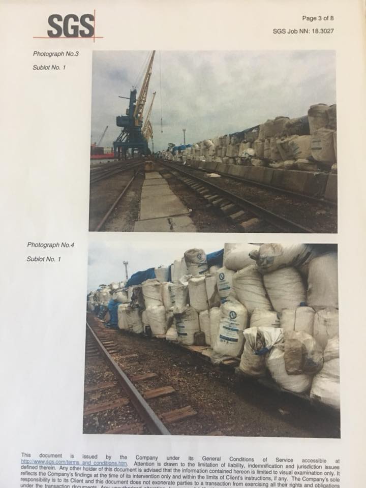 Селітра в порту Миколаєва