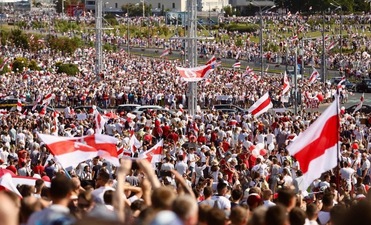 Протесты в Минске Протесты в Минске
