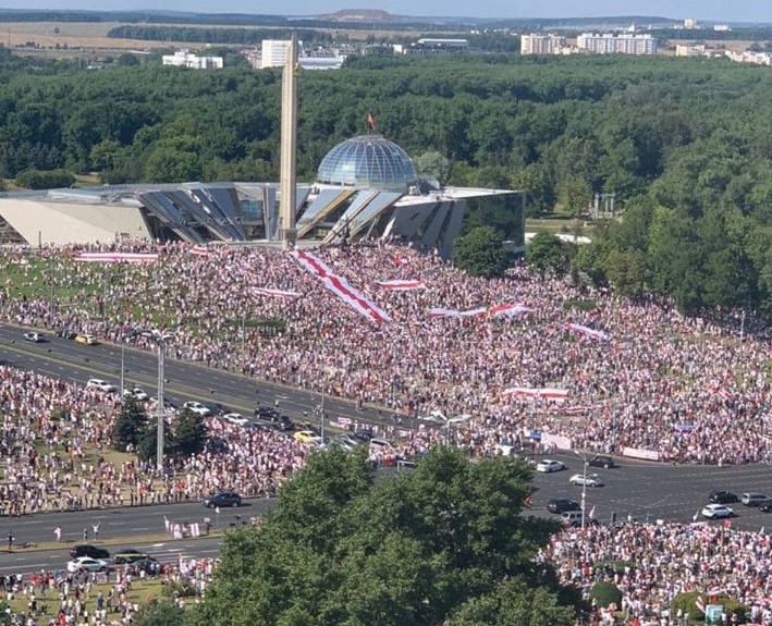 Протесты в Минске Протесты в Минске