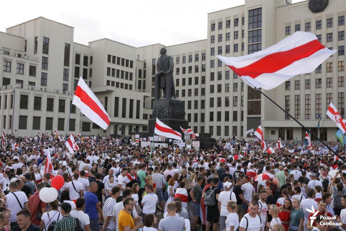 Найбагатолюдніший мітинг на Білорусі
