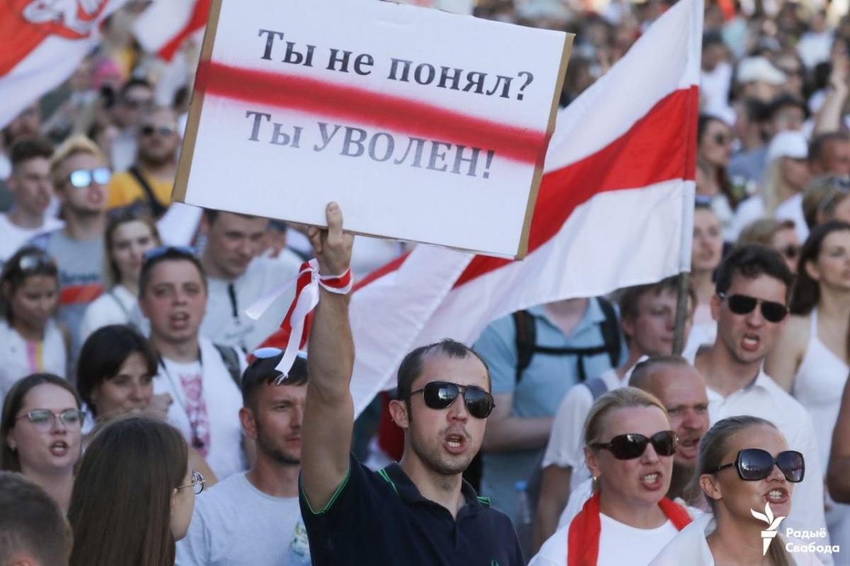 Найбагатолюдніший мітинг на Білорусі