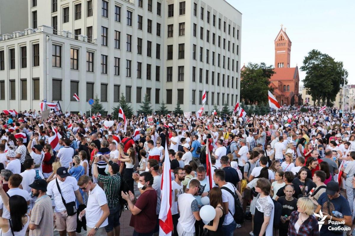 Найбагатолюдніший мітинг на Білорусі