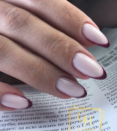 Нюдовий манікюр 2020 осінь Нюдовий манікюр 2020 осінь