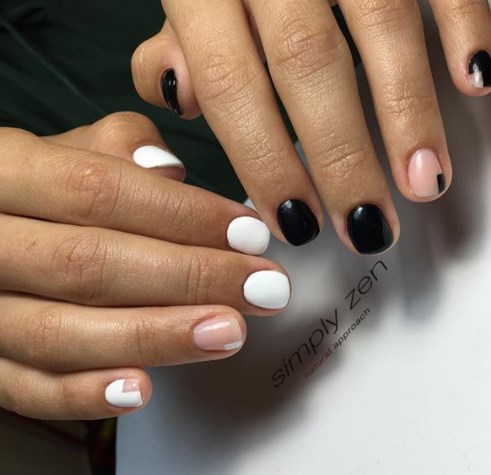 Білий манікюр осінь 2020 Білий манікюр осінь 2020